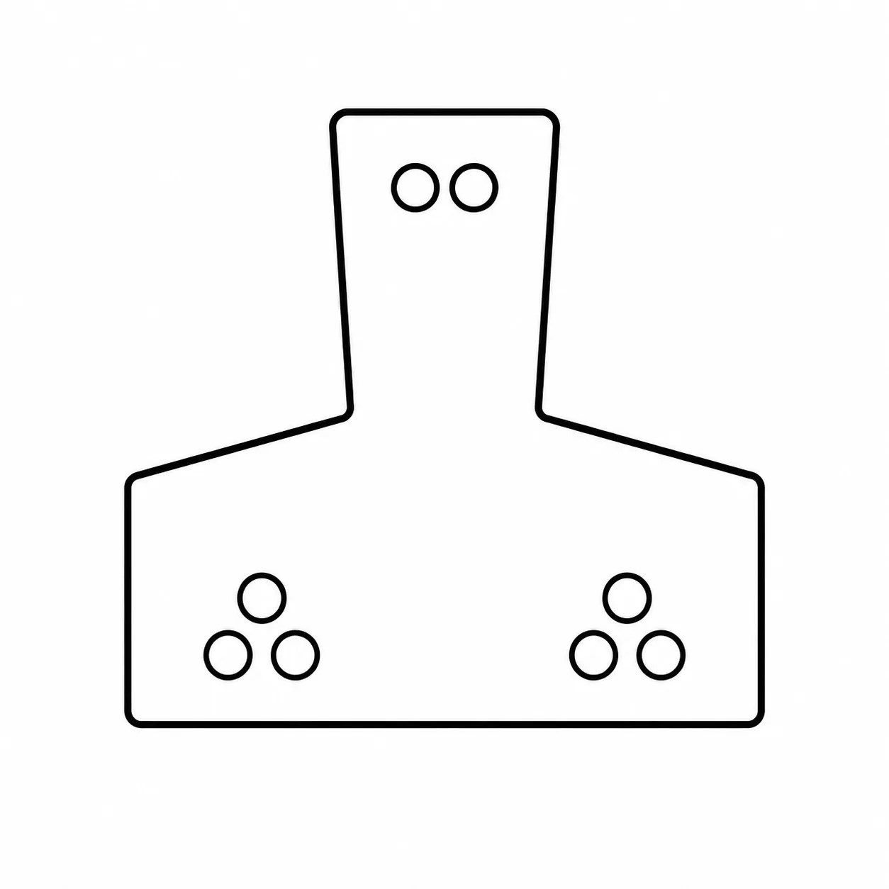 Esquema de armadura, vigueta serie 2